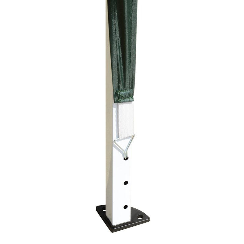 Outsunny 3 x 3M Garden Pop Up Gazebo Height Adjustable Marquee Party Tent Wedding Canopy with Carrying Bag, Green