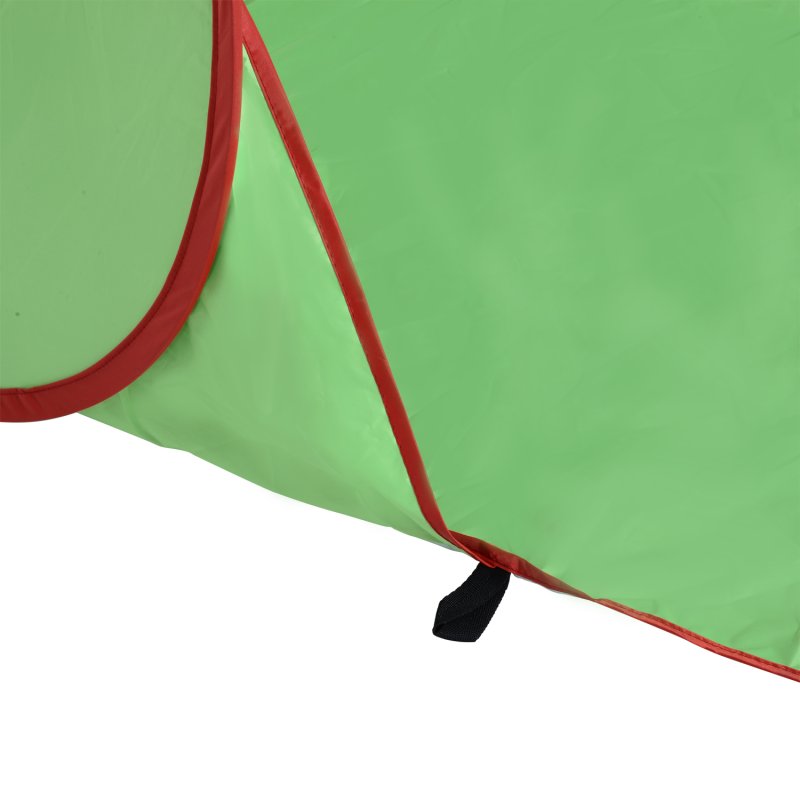 Outsunny Pop up Beach Tent, UV 30+ Sun Shelter with Carry Bag, 2x1.5m for 2-3 Person, Green