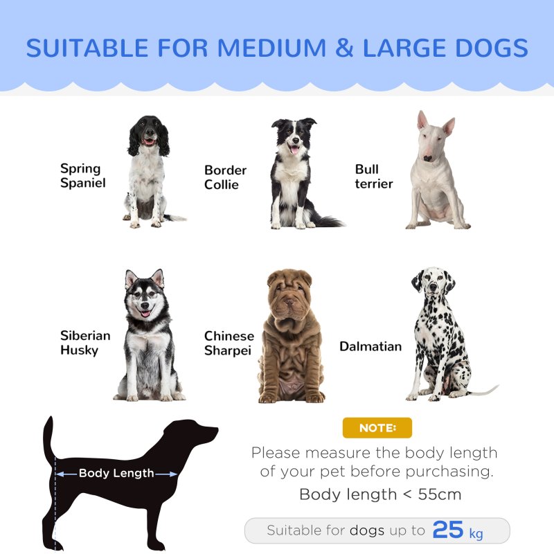 PawHut Dog Sofa for Medium, Large Dogs, Shell Shaped Pet Couch Bed w/ Legs, Cushion, Washable Cover - Grey