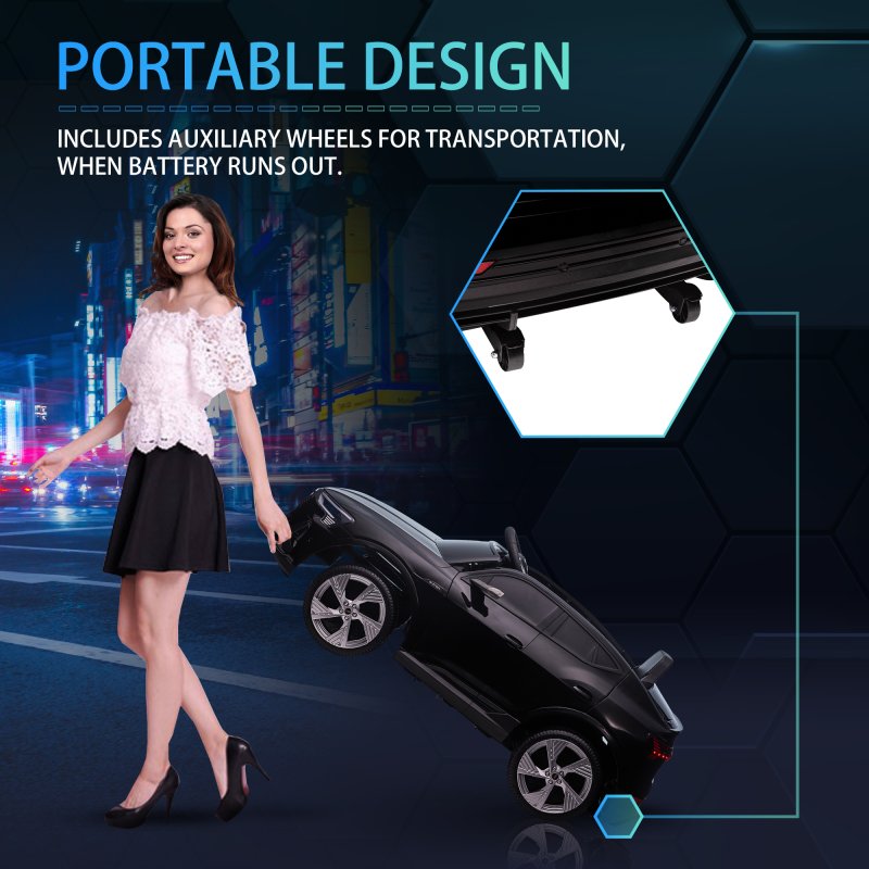 HOMCOM Audi E-tron Licensed 12V Kids