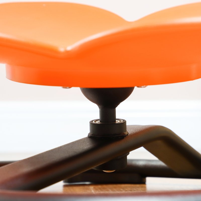 AIYAPLAY Sensory Spinning Chair, Kids Swivel Chair for Coordination, Balance, Orange