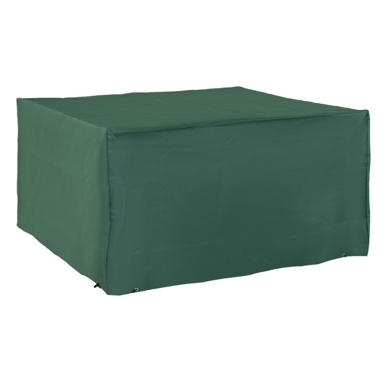 Outsunny Outdoor Garden Furniture Cover Waterproof, Anti-UV 600D Heavy Duty Oxford Fabric Patio Furniture Cover for Rectangular Sofa Table Set, 135 x 135 x 75 cm