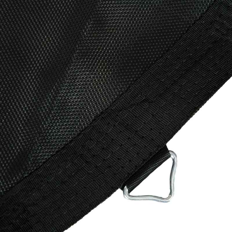 SPORTNOW Trampoline Replacement Mat with Eight Rows of Stitching, Spring Pull Tool, 54 V-Hooks, for 10ft Trampoline, Using 14cm Springs, Trampoline Jumping Mat, Black