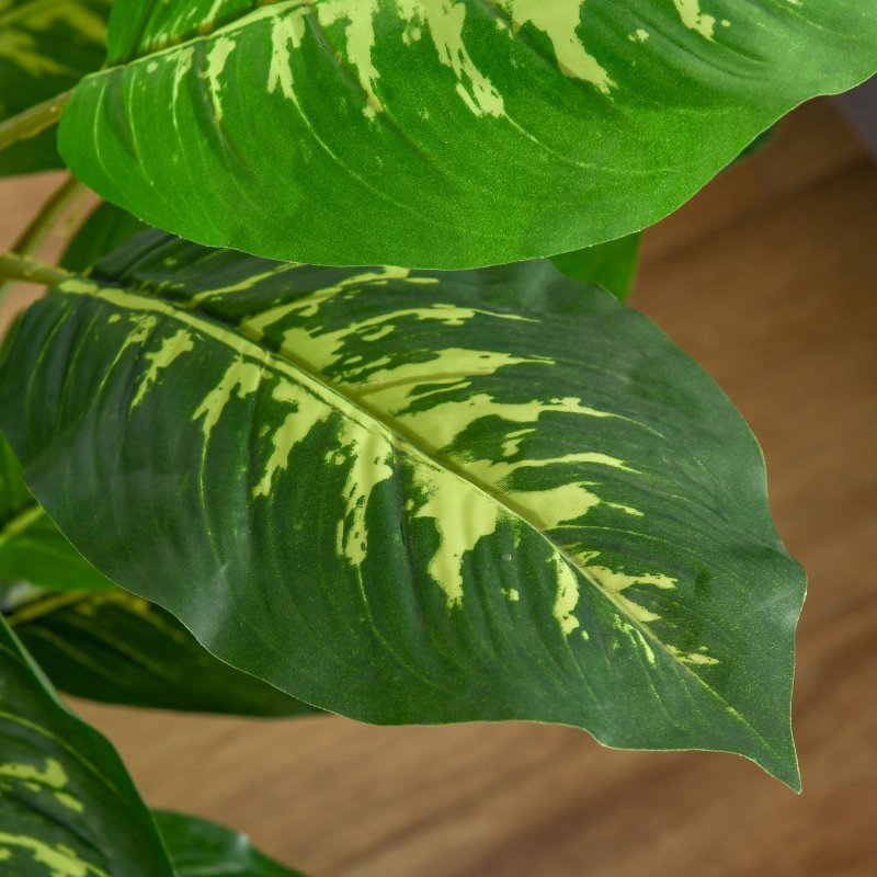 HOMCOM Artificial Evergreen Tree Fake Decorative Plant in Nursery Pot for Indoor Decor, 95cm