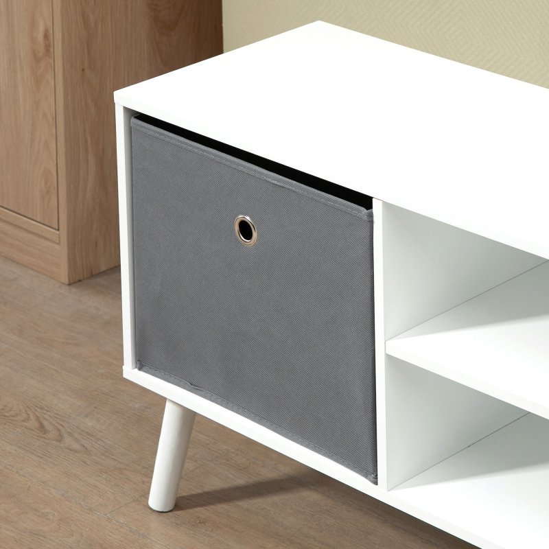 HOMCOM TV Cabinet Stand Unit for TVs up to 50