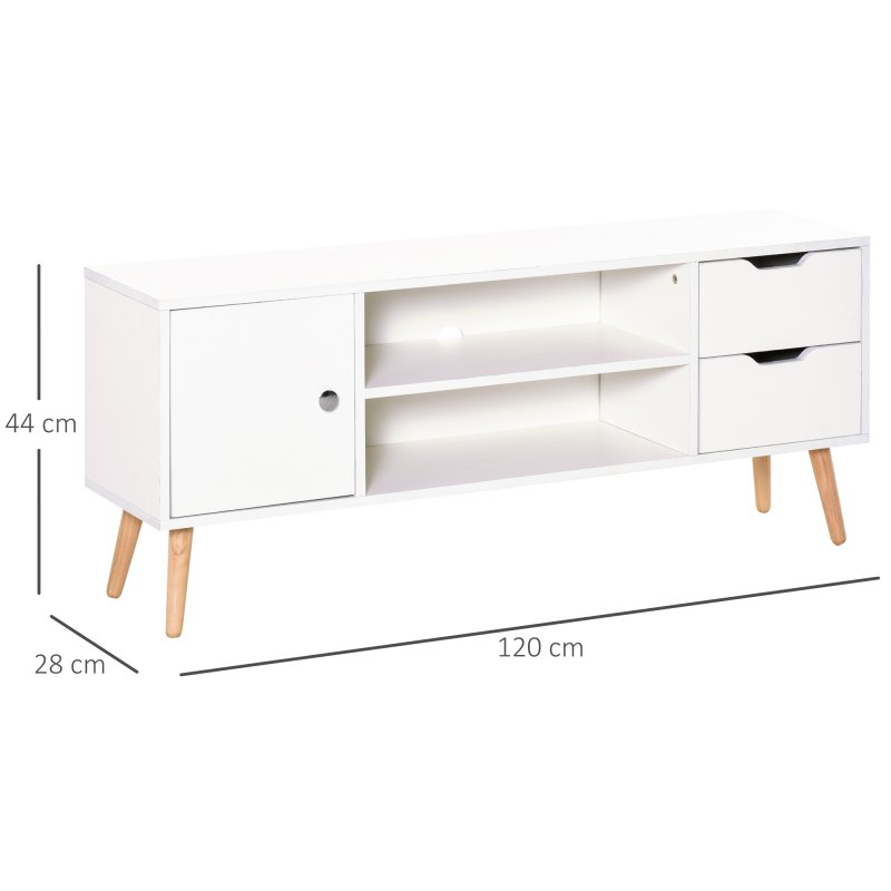 HOMCOM TV Stand for TVs up to 50