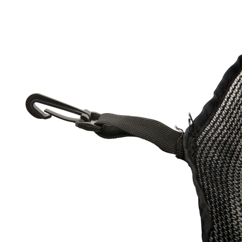 HOMCOM 10ft Trampoline Net Replacement Safety Net Enclosure Net Spare w/ 6 Poles