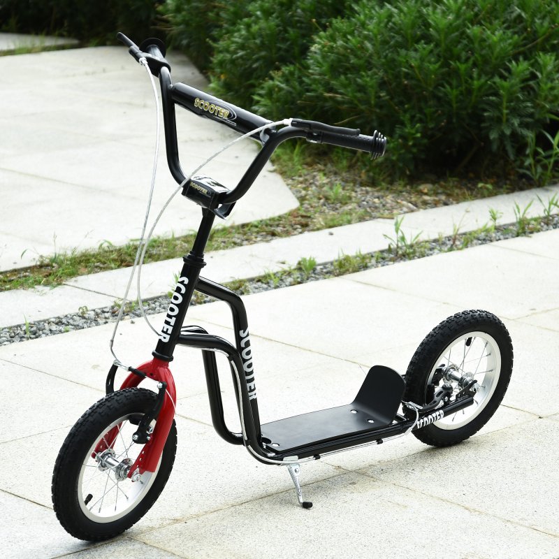 HOMCOM Stunt Scooter, Kids Scooter, 12" Wheels