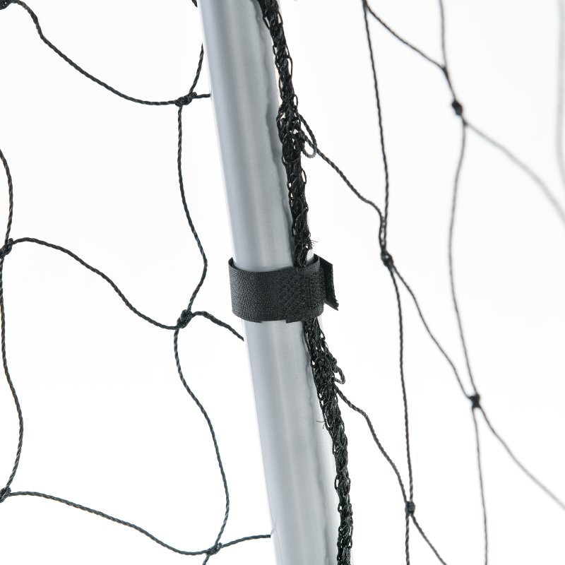 SPORTNOW 10ft x 6.5ft Football Goal, Football Net for Garden, Training Goal with Ground Stakes, Steel Frame