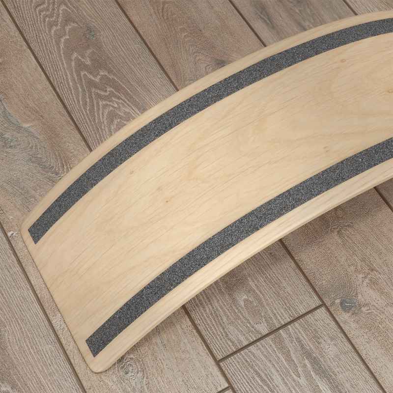 AIYAPLAY Balance Board Kids, Wooden Wobble Board for Children, Sensory Play Equipment for 3-8 Years Old, Natural Tone