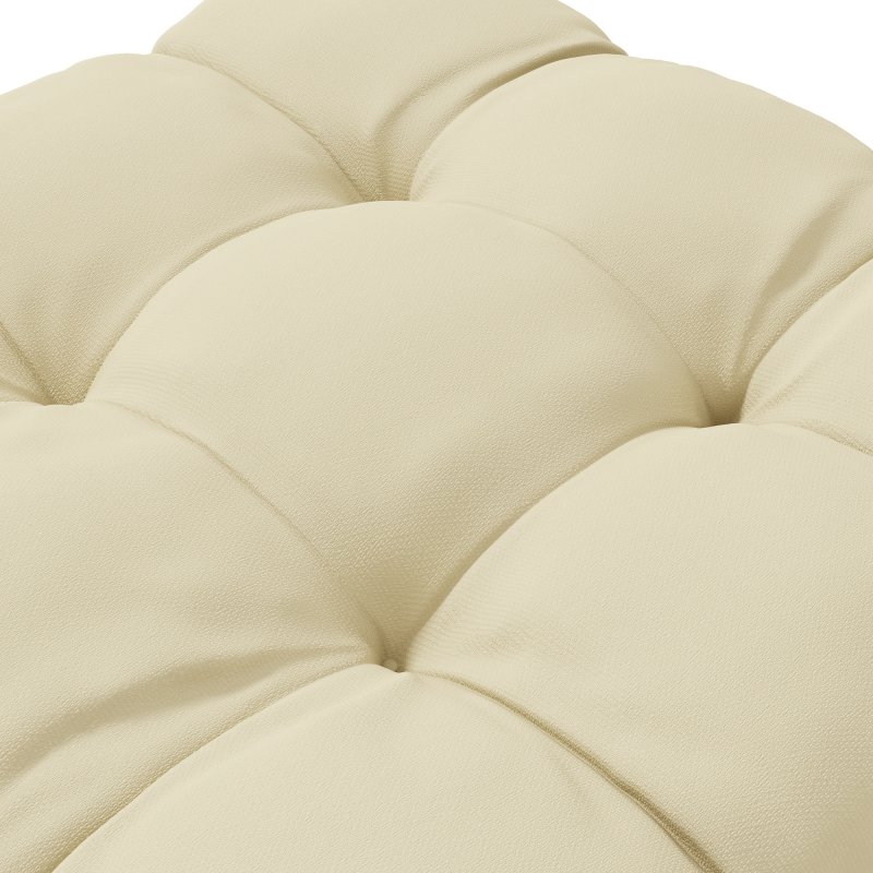 Outsunny Set of 4 Outdoor Seat Cushions with Ties, Water Repellent Seat Pads for Dining Chair, Swing, Sofa, 48 x 48 x 10 cm