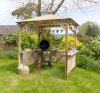Albacete Garden Gazebo Pressure treated Wood Shelter