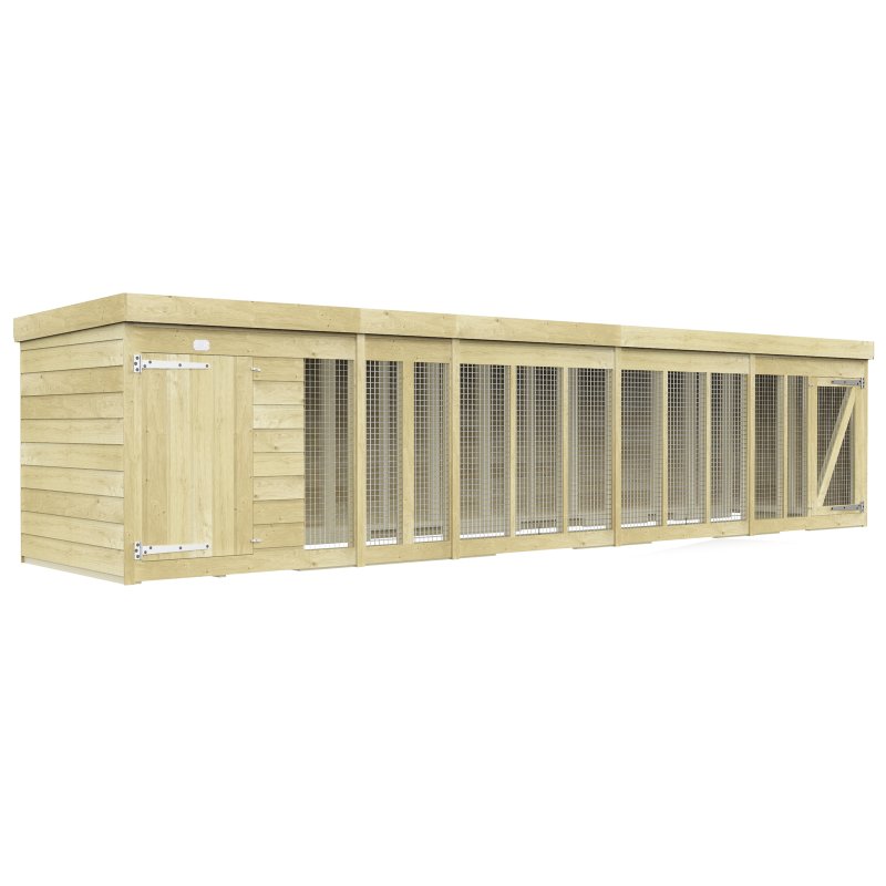 18X4 Dog Kennel (4ft Height) Flat Packed