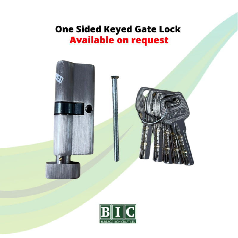 Harrogate Aluminium Pedestrian Garden Gate Black 180cm High