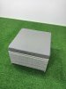 Fimous Rattan Garden Outdoor Furniture Set 7 Seater Rattan Garden Sofa Set with Big Footstool Light Grey Mixed