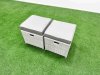 Fimous 9 Seater Outdoor Reclining Chair Love Sofa Set Rattan Garden Furniture Set with Square Coffee Table 3 Stools Light Grey
