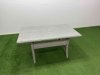 Fimous 11 Seater Rattan Garden Furniture Set Outdoor Patio Dining Corner Sofa Sets with Dining Table 2 Chairs 3 Footstools Light Grey Mixed