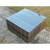 Fimous Indoor Outdoor Rattan Garden Furniture 8 Seater Set Table Sofa Chair Patio Conservatory with Grey Cushions 2 Small Footstools