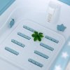 Fimous Portable Foldable Bathtub Adults Free Standing Soaking Bath Tub for Bathroom Spa