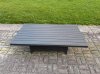 Fimous Aluminium Garden Furniture Sets,7 Seater Outdoor Sofa Dining Set with Adjustable Rising Lifting Dining Table 2 Side Tables Cushions for Yard,Poolside, Patio, Dark Grey