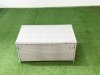 Fimous Garden Outdoor PE Rattan Furniture Set 7 Seater Rattan Garden Sofa Set with Big Footstool Light Grey Mixed