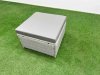 Fimous Light Grey PE Wicker Rattan Garden Furniture Set Sofa Set Reclining Chair Rectangular Dining Table 6 Seater 2 Big Stools Side Table