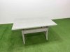 Fimous Rattan Garden Furniture Set Outdoor 10 Seater Patio Dining Corner Sofa Sets with Dining Table Chair 3 Footstools Light Grey Mixed