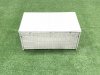 Fimous Garden Outdoor PE Rattan Furniture Set 9 Seater Rattan Garden Sofa Set with 3 Footstools Light Grey Mixed