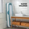 Fimous Portable Folding Shower Bathtub Adult Freestanding Bathtub for Small Bathrooms with Soap Basket