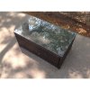Fimous Rattan Oblong Coffee Table Outdoor Garden Furniture Patio Furniture Dark Brown Mixed