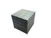 Fimous Outdoor Rattan Garden Furniture Set 7 Seater Patio Lounge Sofa Set with Square Coffee Table 2 Side Table Big Footstool Dark Grey Mixed