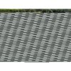 Fimous High Back Rattan Garden Furniture Set with Square Coffee Table 3 Footstools 2 Side Tables Indoor Outdoor Patio Lounge Sofa Set Dark Grey Mixed
