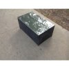 Fimous Rattan Oblong Coffee Table Outdoor Garden Furniture Patio Furniture Black
