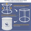 Fimous Easy Foldable Bathtub Body SPA and Ice Bath Sturdy Bubble Bathtub