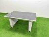 Fimous 10 Seater Wicker PE Rattan Furniture Outdoor Dining Table 3 Seater Sofa Reclining Chair Set with 2 Small Stools Light Grey