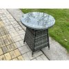 2 Seater Rattan Love Sofa Seat Double Chair Outdoor Garden Furniture With Cushion