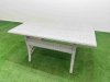 Fimous High Back Poly Rattan Garden Furniture Set with Reclining Chair Loveseat Sofa Rectangular Dining Table Indoor Outdoor Patio Set Big Stool Side Table Light Grey