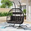 Outdoor Hanging 2-Seater Egg Chair
