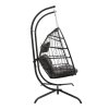 Outdoor Hanging 2-Seater Egg Chair