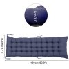 Living and Home Chair Cushion Non-slip Sun Lounger Cushion for Garden Patio