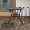 Garden Metal Slatted Coffee Table Multi Size