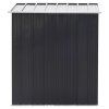 Living and Home 3x5FT Outdoor Metal Garden Storage Shed with Shelves