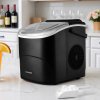 Living and Home Countertop Bullet Ice Maker with Handle