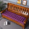 Living and Home Non-slip Sun Lounger Cushion for Garden Patio Purple, 160cm(W) x 50cm(D)