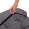 Living and Home Outdoor Waterproof Tufted Swing Seat Cushion