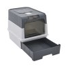 Living and Home Fully Enclosed Cat Litter Box with UV Sterilisation