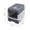 Living and Home Fully Enclosed Cat Litter Box with UV Sterilisation