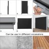 Living and Home 300cm L x 180cm W Outdoor Retractable Privacy Side Awning, Grey