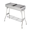 Living and Home Outdoor Portable Charcoal Barbecue Grill