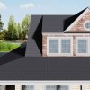 Living and Home 18Pcs/Pack 3-Tab Asphalt Shingles Rectangular Houses Shed Roofing Tiles